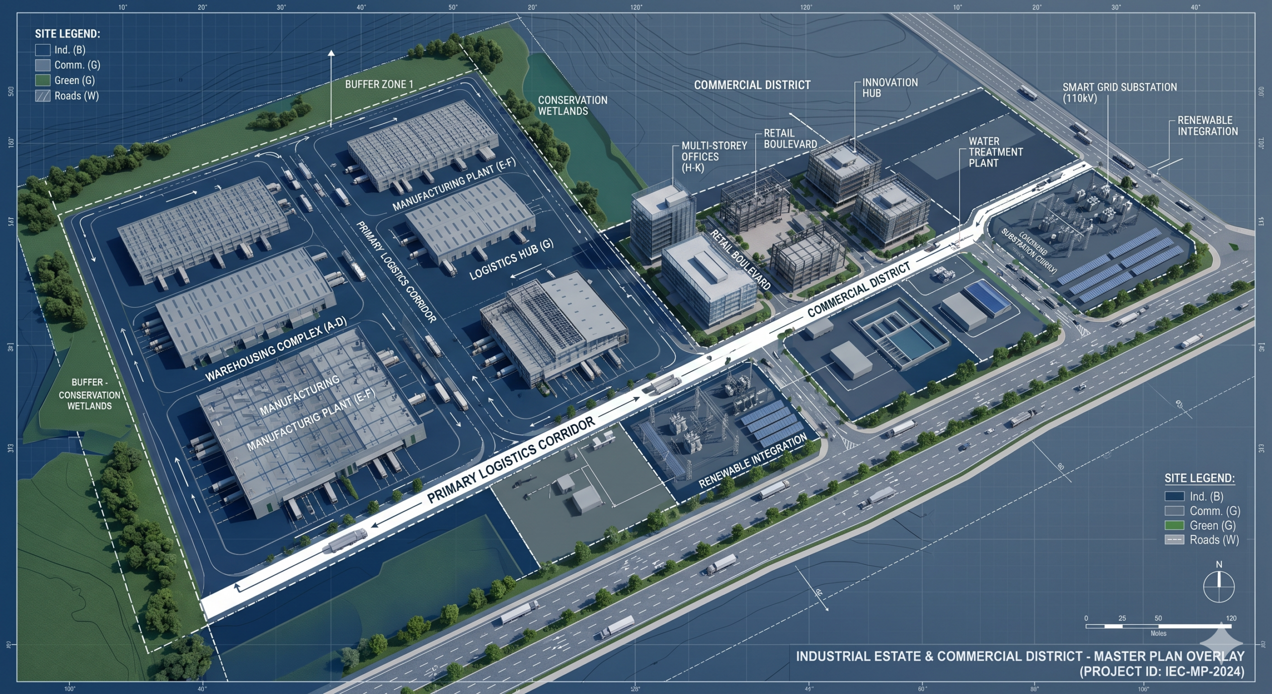 Master Planning for Industrial Estates