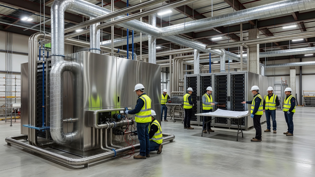 Desain dan Implementasi Sistem Pendingin Data Center