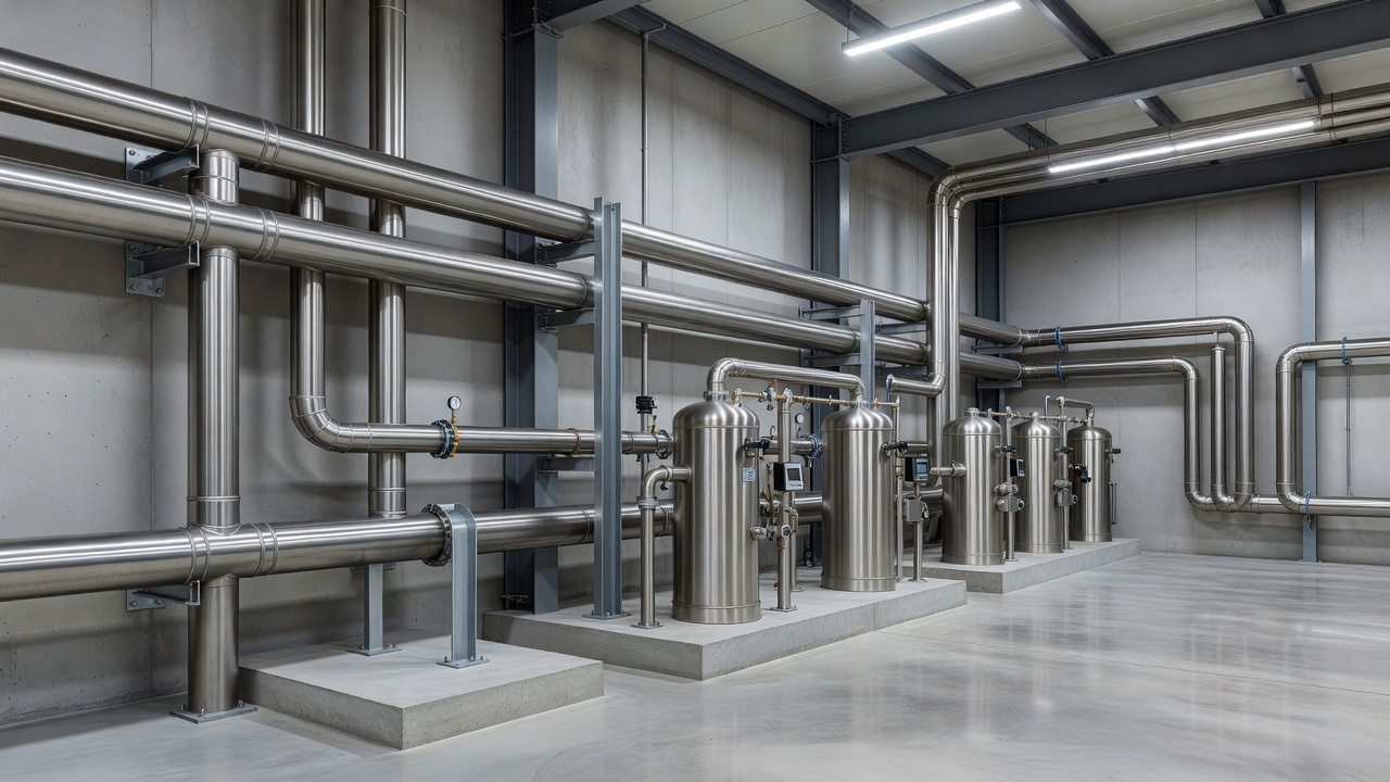 Desain Sistem Plumbing dan Pengolahan Air Industri